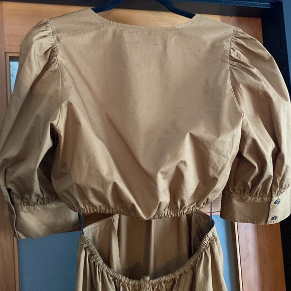 Xirena Alexi Dress in Khaki Gold - Picture 8 of 9